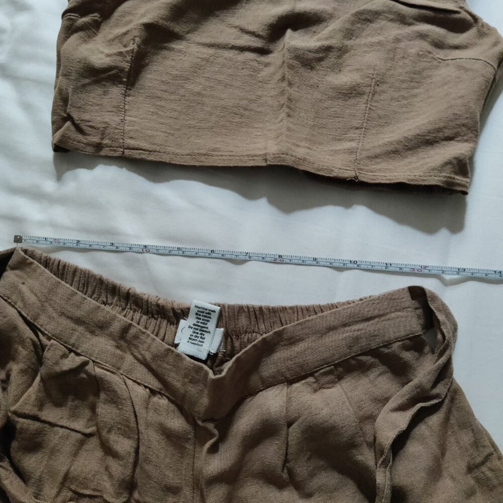 Zara Like Matching Linen Set - image 3